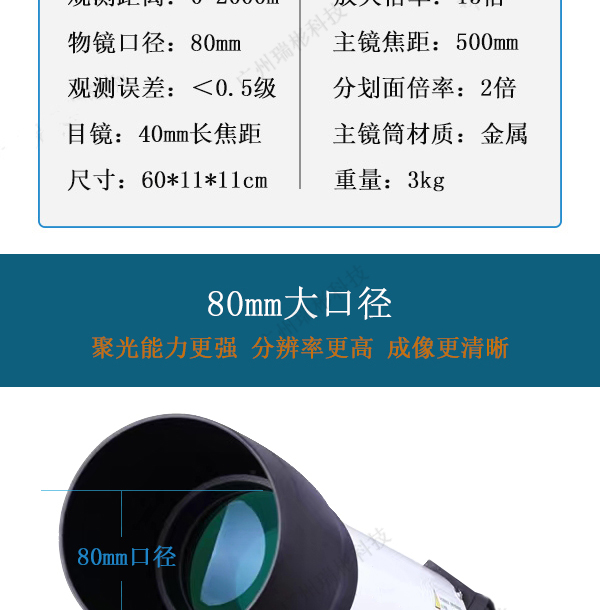 QT203A型林格曼黑度計(jì)技術(shù)參數(shù)測(cè)量距離0-2000米